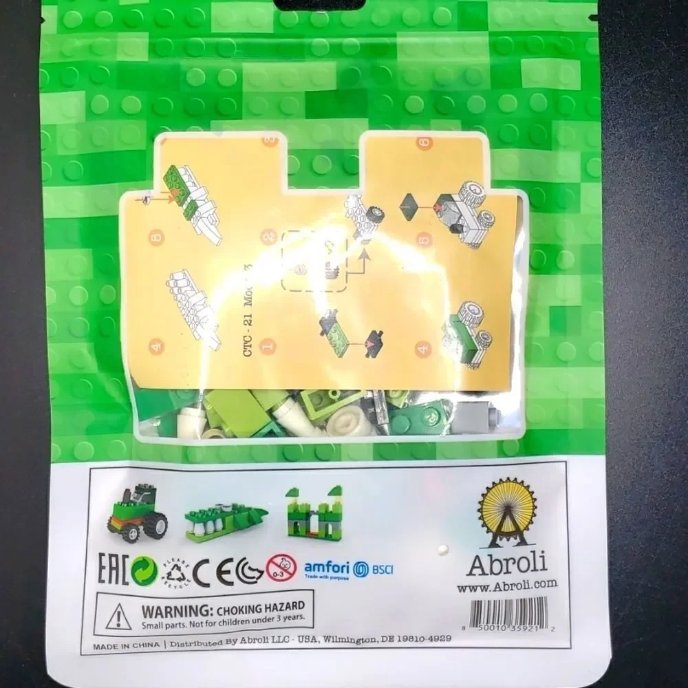 𝅺citiblox creative building blocks  3in1 toy tractor